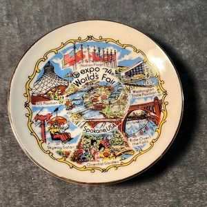 VTG Mini Spokane World’s Fair 1974 Plate